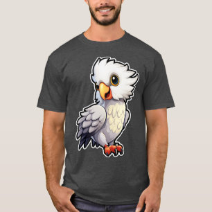Camiseta Colorido Cockatoo Parakeet Macaws Parrot 2