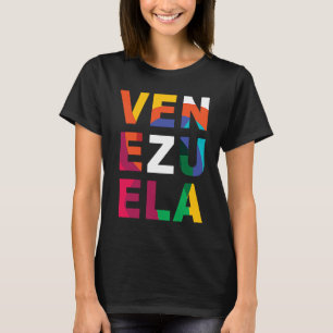 Camiseta Colorido de Venezuela