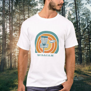 Camiseta Colorido disco retro Golf