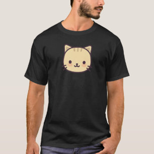 Camiseta colorido gato de bebé japonés para hombres mujeres
