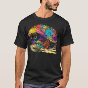 Camiseta Colorido Hedgehog