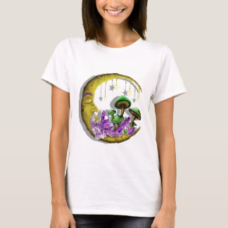Camiseta Colorido hongo celestial
