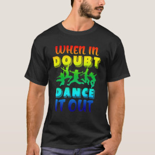 Camiseta Colorido instructor de danza profesora de danza