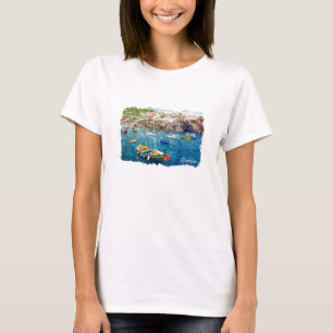 Camiseta Colorido Madeira Portugal Viajes de época