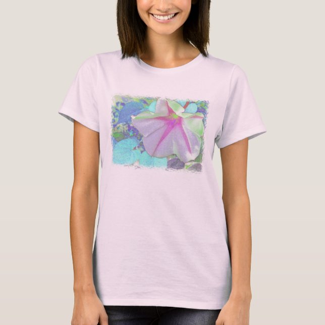 Camiseta Colorido Moonflower Longsleeve Tee (Anverso)