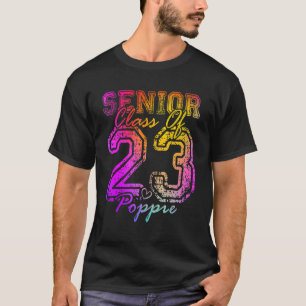 Camiseta Colorido Orgullo Poppie Cute Heart Graduate Senior