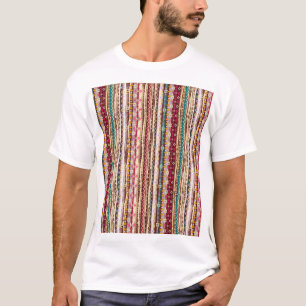 Camiseta Colorido patrón tribal de Boho étnico