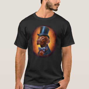 Camiseta Colorido Perro Vizsla Papá Mamá Mejor Perro