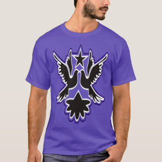 CAMISETA COLORIDO PIGEON HERMOSO PIGEON PIGEON BKACK DOVE