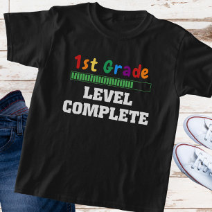 Camiseta Colorido "primer grado, nivel completo" niño