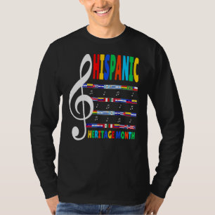 Camiseta Colorido profesor de música niño Hispano Nacional 