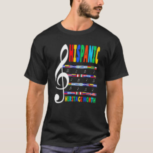 Camiseta Colorido profesor de música niño Hispano Nacional