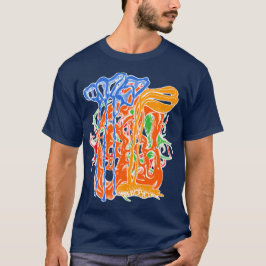 Camiseta Colorido Retro Groovy Funky Abstract Dream