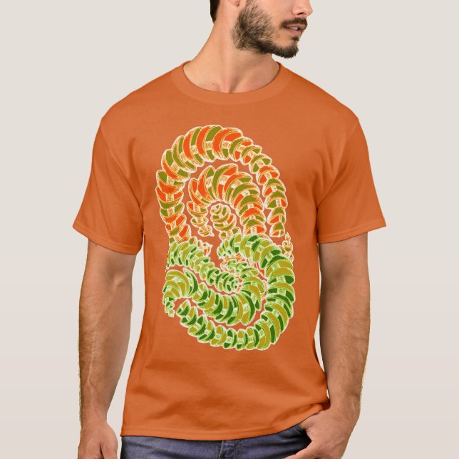 Camiseta Colorido Retro Groovy Funky Abstract Dream (Anverso)