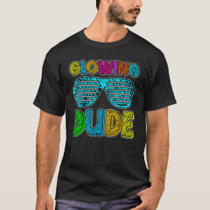 Camiseta Colorido retro vintage del fiesta de los años 80
