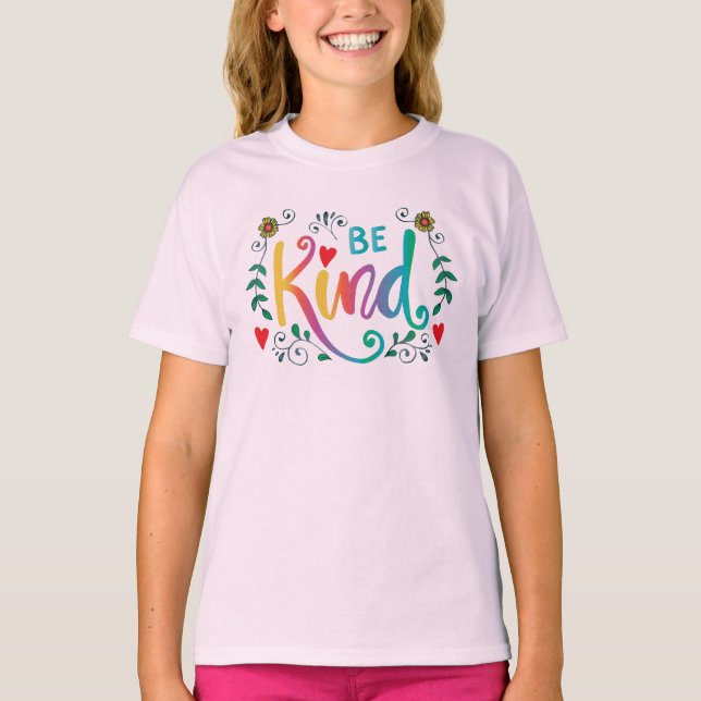Camiseta Colorido Ser Amable (Anverso)