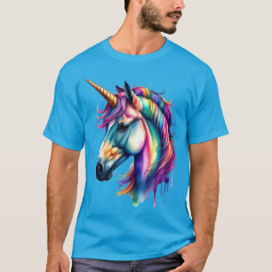 Camiseta Colorido unicornio