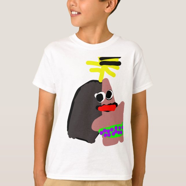 Camiseta colorido y abstracto de mi casa (Anverso)