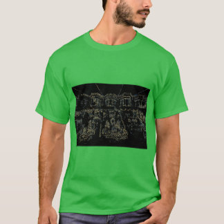 Camiseta Coloridos Navidades Luces Colección Baltimore