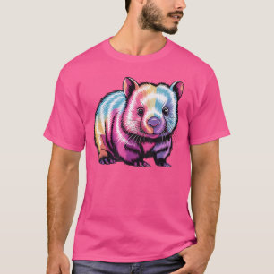 Camiseta Coloridos Wombat Cute Animales Wombat Lover