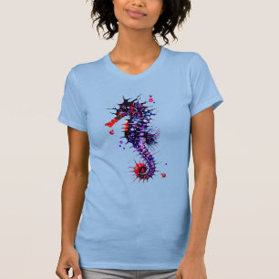 Camiseta Colorosa acuarela de caballito de mar
