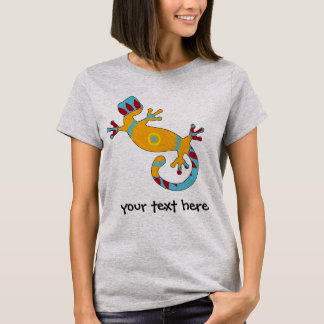 Camiseta Colorous Fun Gecko Lizard