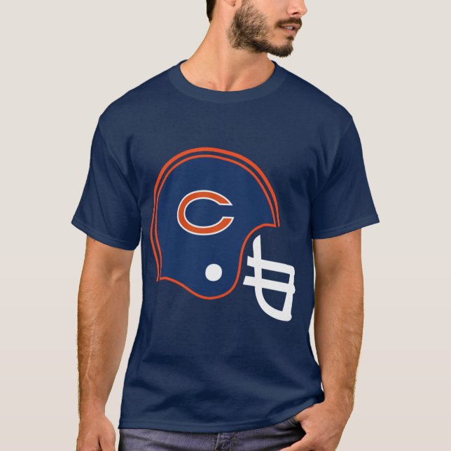 Camiseta Colors of Chicago Football Fan (Anverso)