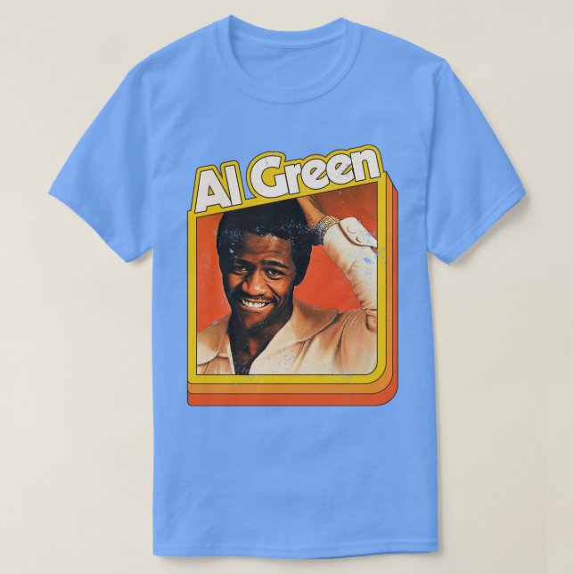 Camiseta Colorway Al Green de Retro 70 (Diseño del anverso)