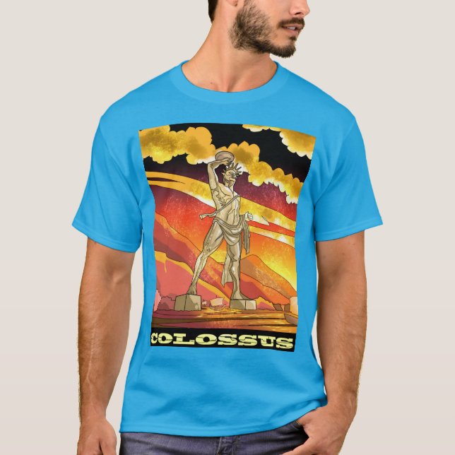 Camiseta Coloso de Rodas  (Anverso)