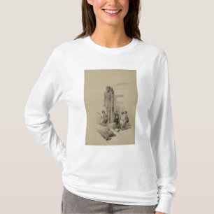 Camiseta Coloso delante del templo de Wady Sabona
