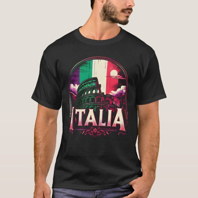 Camiseta Colosseo de Roma (Anverso)