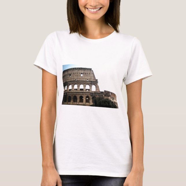 Camiseta Colosseo Italiano de Viaje Foto (Anverso)