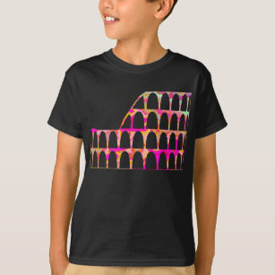 Camiseta Colosseo - Textura de color