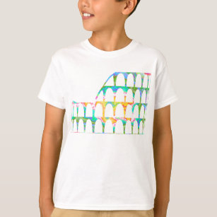 Camiseta Colosseo - Textura de color