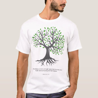 Camiseta Colossianos 2:7 - Enraizados y construidos