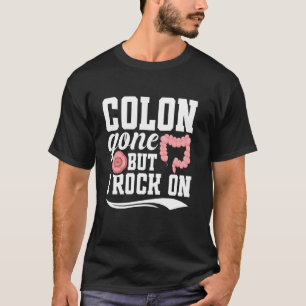 Camiseta Colostomía Rock On Superviviente de Cirugía de Est