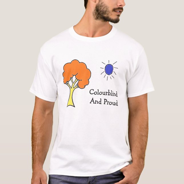 Camiseta Colourblind y orgulloso (Anverso)