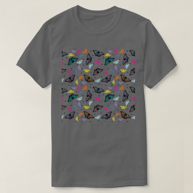 Camiseta Colourful Butterfly 8 (Diseño del anverso)