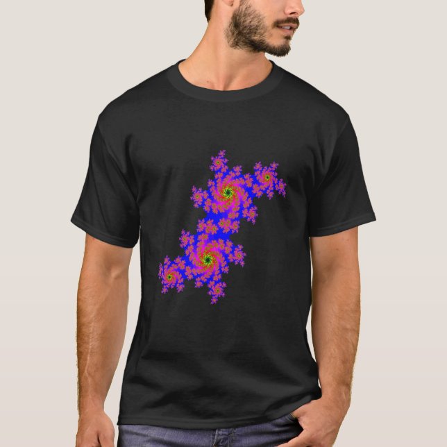 Camiseta Colourful Mandelbrot Set - A Mathematical Masterpi (Anverso)