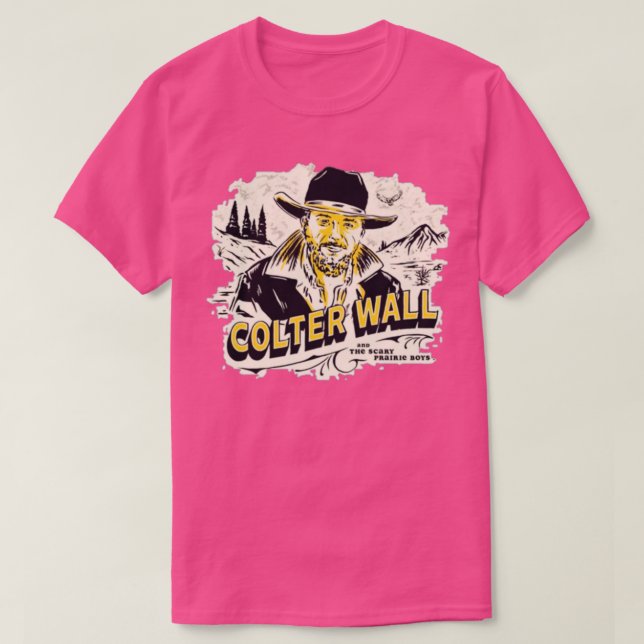 Camiseta colter wall (Diseño del anverso)