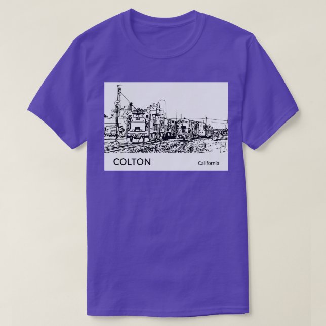 Camiseta Colton California TShirt (Diseño del anverso)