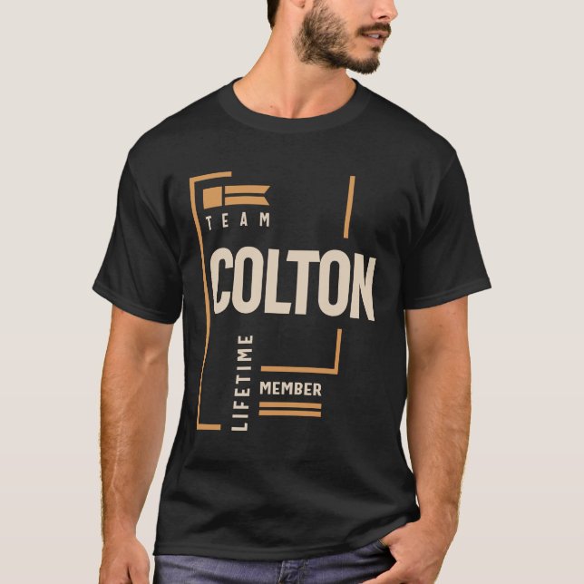 Camiseta Colton Nombre Personalizado - Divertido Colton (Anverso)