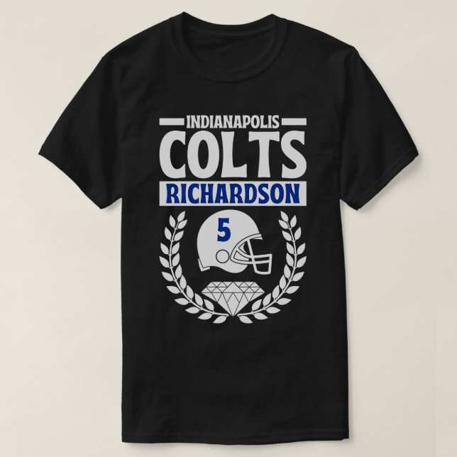 Camiseta Colts Richardson 5 American 1 (Diseño del anverso)
