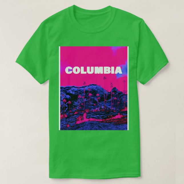 Camiseta Columbia 2 (Diseño del anverso)