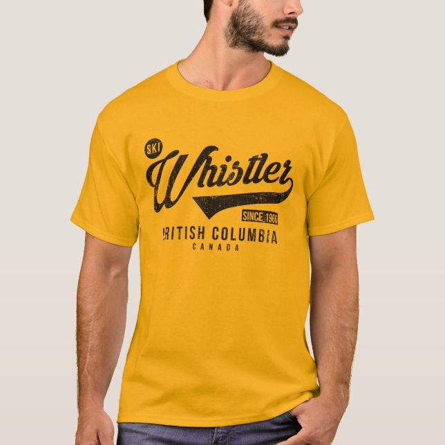 Camiseta Columbia Británica de la marmota (Anverso)