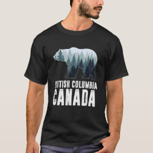 Camiseta Columbia Británica Vancouver Canadá lleva granos v