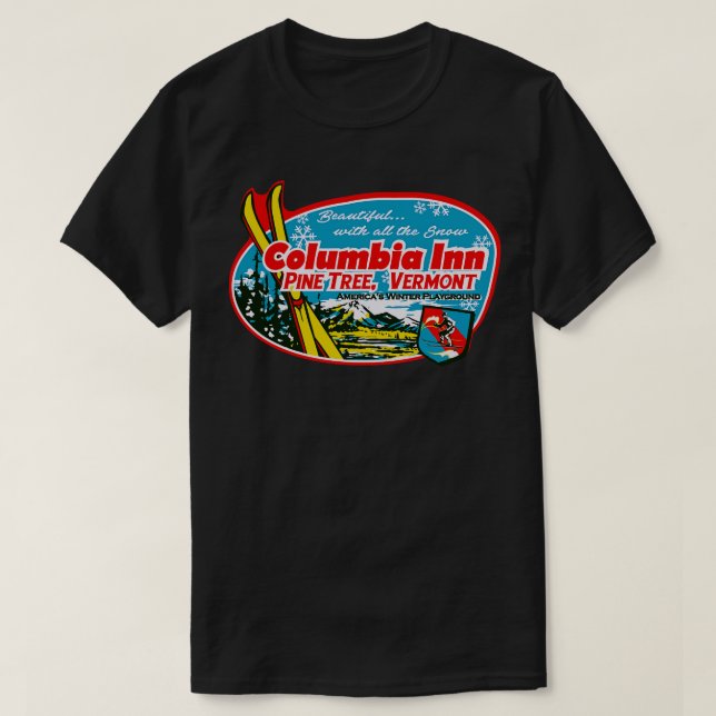Camiseta Columbia Inn (Diseño del anverso)