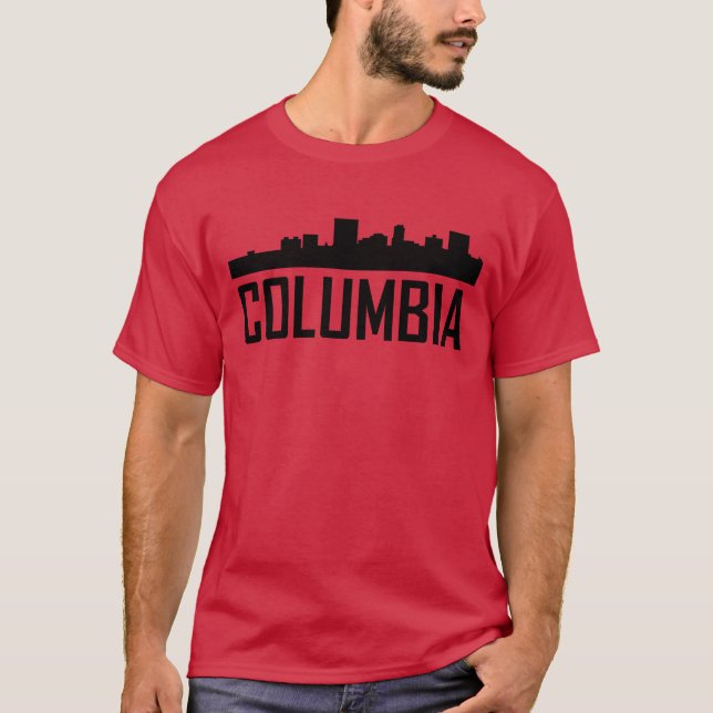 Camiseta Columbia South Carolina City Skyline friends (Anverso)