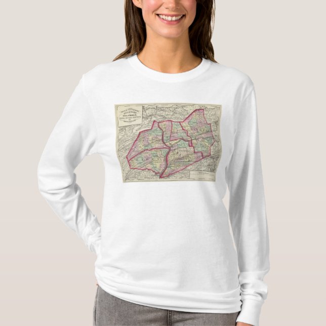 Camiseta Columbia, unión, Snyder, Montour (Anverso)