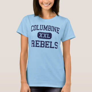 Camiseta Columbine - rebeldes - alto - Sunland California